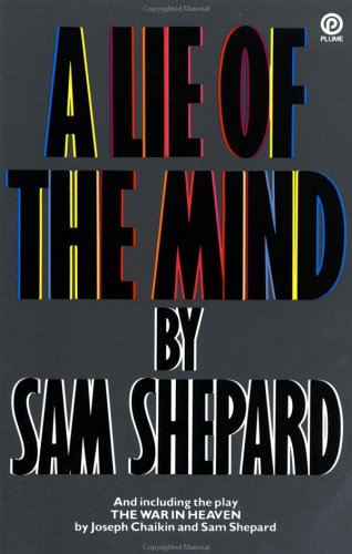 Lie of the Mind  N/A 9780452263574 Front Cover