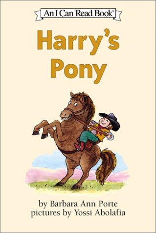 Harry's Pony  N/A 9780060506575 Front Cover