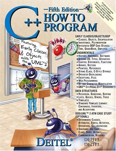 C++ How to Program  5th 2006 (Revised) 9780131857575 Front Cover