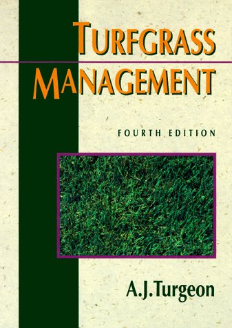 Turfgrass Management  4th 1996 9780134492575 Front Cover