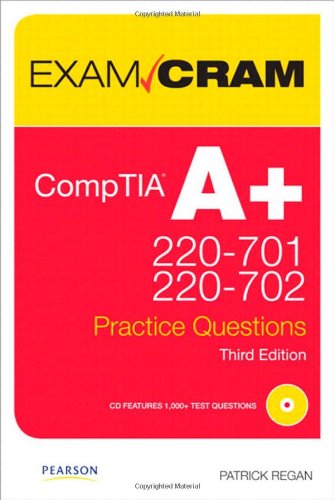Comptia A+ - 220-701 and 220-702  3rd 2010 9780789742575 Front Cover