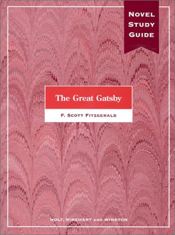 Elements of Literature The Great Gatsby Student Manual, Study Guide, etc.  9780030234576 Front Cover