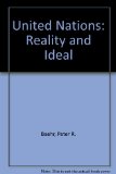 United Nations Reality and Ideal  1984 9780030627576 Front Cover
