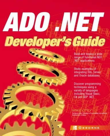 ADO.NET Developer's Guide  2002 9780072223576 Front Cover