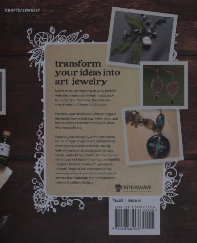 Enchanted Adornments Creating Mixed-Media Jewelry with Metal Clay, Wire, Resin and More  2009 9781596681576 Front Cover