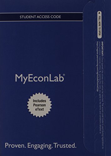 MyEconLab(Macroeconomics) 1st 2014 9780133456578 Front Cover