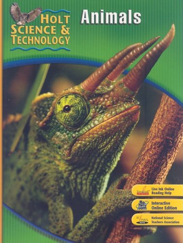 Holt Science & Technology: Animals  2007 9780030499579 Front Cover