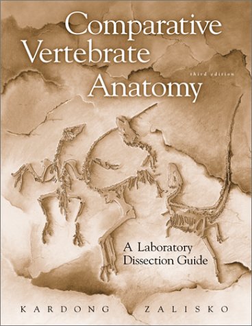Comparative Vertebrate Anatomy Lab Dissection Guide 3rd 2002 (Lab Manual) 9780072909579 Front Cover