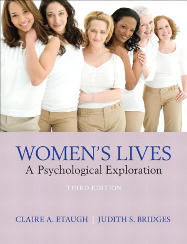 Women's Lives A Psychological Exploration 3rd 2013 9780205860579 Front Cover
