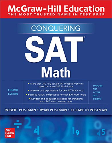 McGraw Hill Conquering SAT Math, Fourth Edition  4th 2022 9781260462579 Front Cover
