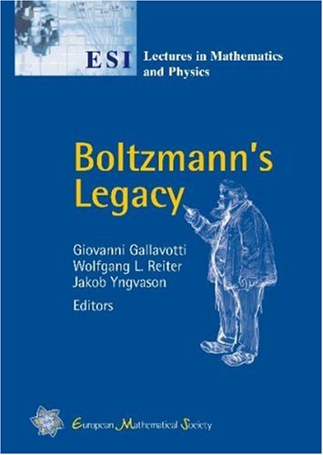 Boltzmann's Legacy   2008 9783037190579 Front Cover