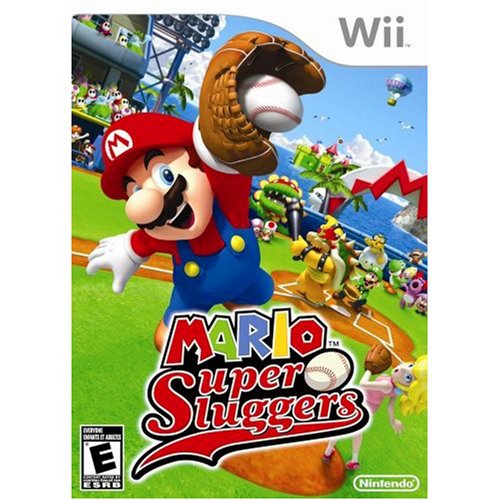 Mario Super Sluggers Nintendo Wii artwork