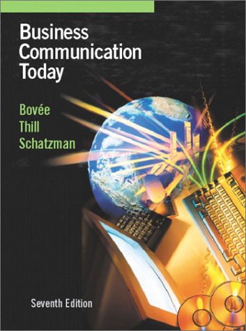 Business Communication Today  7th 2003 9780130928580 Front Cover