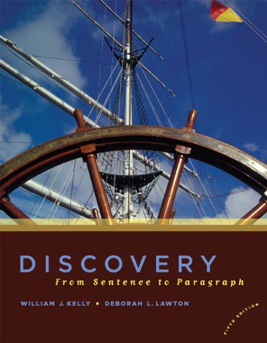 Discovery From Sentence to Paragraph 5th 2011 9780205651580 Front Cover