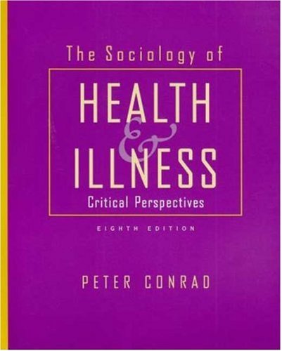 Sociology of Health and Illness  8th 2009 9781429205580 Front Cover