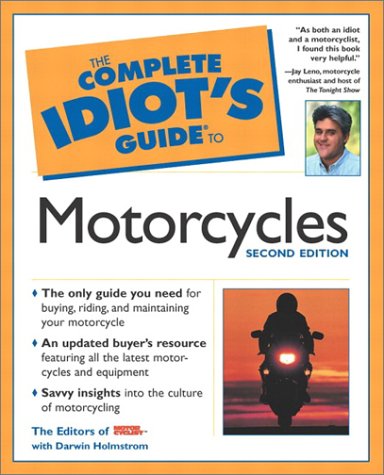 Complete Idiot's Guide to Motorcycles  2nd 2002 9780028642581 Front Cover