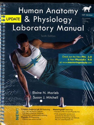 Human Anatomy and Physiology Laboratory Manual, Cat Version, Update  10th 2012 9780321765581 Front Cover