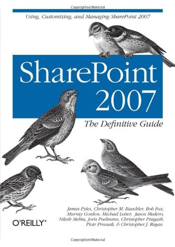 SharePoint 2007   2007 9780596529581 Front Cover