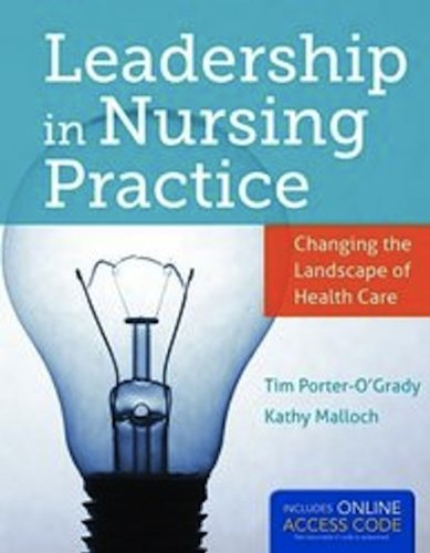 Leadership in Nursing Practice   2013 9781449673581 Front Cover