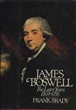 James Boswell : The Later Years, 1769-1795 N/A 9780070505582 Front Cover