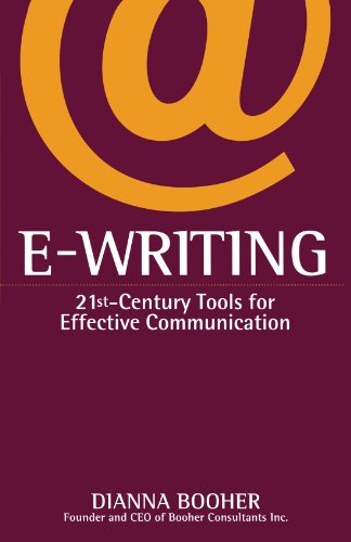 E-Writing 21st-Century Tools for Effective Communication  2001 9780743412582 Front Cover