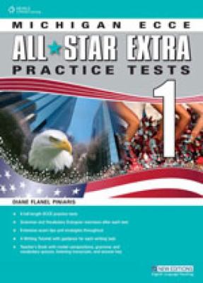 All Star Extra Practice Test for Michigan ECCE Student's Book + Glossary 1   2010 9789604037582 Front Cover