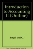 Introduction to Accounting II  N/A 9780064671583 Front Cover