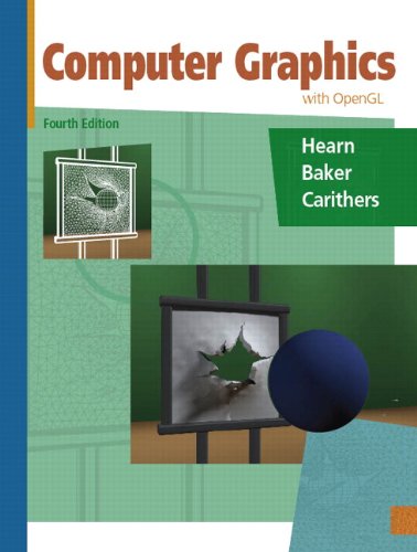 Computer Graphics with Open GL  4th 2011 9780136053583 Front Cover