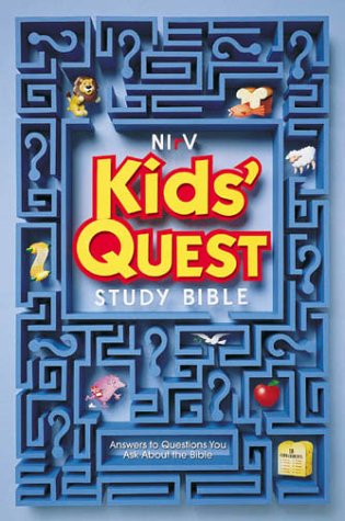 NIRV Kids' Quest Study Bible   1998 9780310925583 Front Cover