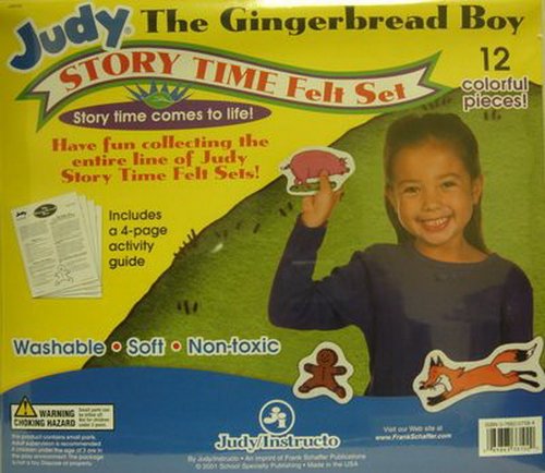 Nursery Story Time Felt Set: the Gingerbread Boy : The Gingerbread Boy  2001 9780768207583 Front Cover