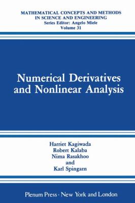 Numerical Derivatives and Nonlinear Analysis   1986 9781468450583 Front Cover