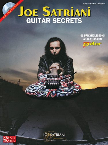 Joe Satriani - Guitar Secrets Book/Online Audio  N/A 9781603783583 Front Cover