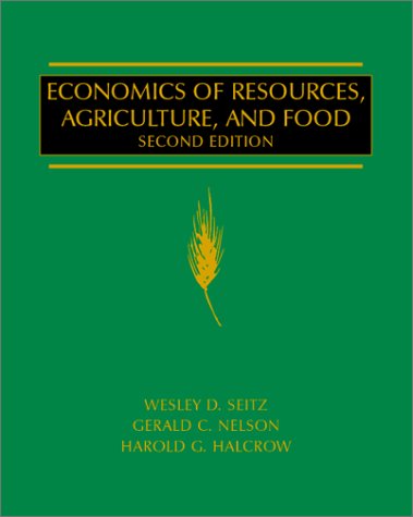 Economics of Resources, Agriculture and Food  2nd 2002 (Revised) 9780070259584 Front Cover