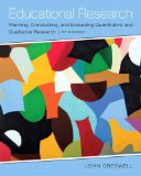 Educational Research Planning, Conducting, and Evaluating Quantitative and Qualitative Research N/A 9780133549584 Front Cover