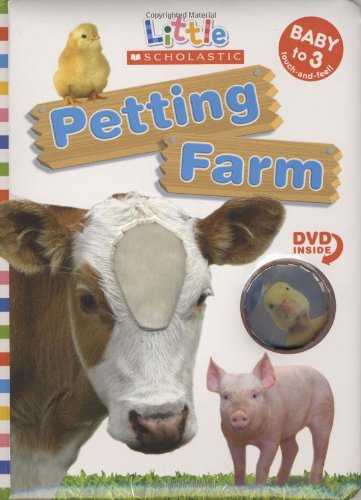 Petting Farm: Board Book and DVD Set  N/A 9780439885584 Front Cover