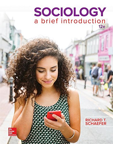 Sociology: A Brief Introduction  2016 9781259425585 Front Cover