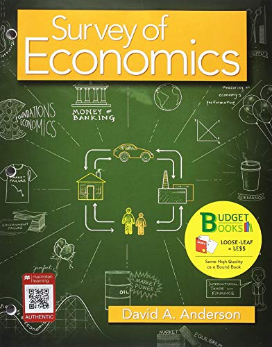Loose-Leaf Version for Survey of Economics   2019 9781464144585 Front Cover