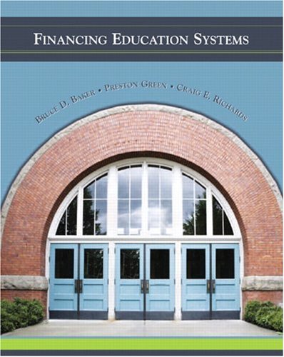 Financing Education Systems   2008 9780130984586 Front Cover