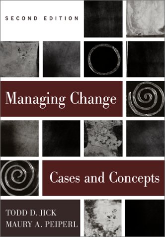 Managing Change Text and Cases 2nd 2003 (Revised) 9780256264586 Front Cover