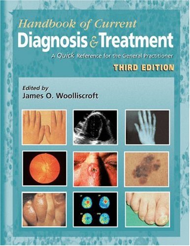 Handbook of Current Diagnosis and Treatment  3rd 2001 9781573401586 Front Cover
