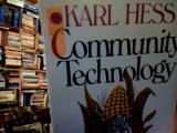 Community Technology N/A 9780061319587 Front Cover