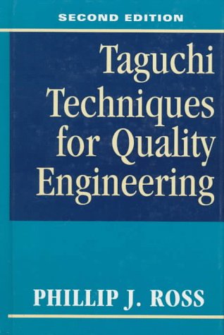 Taguchi Techniques for Quality Engineering  2nd 1996 (Revised) 9780070539587 Front Cover