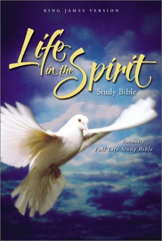 KJV, Life in the Spirit Bible, Bonded Leather, Black   2003 (Revised) 9780310927587 Front Cover