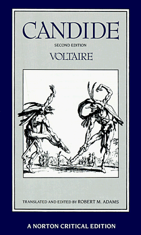 Candide or Optimism A Fresh Translation, Backgrounds, Criticism 2nd 1996 (Revised) 9780393960587 Front Cover