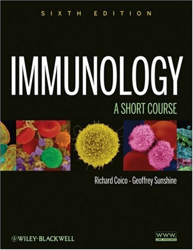 Immunology A Short Course 6th 2009 9780470081587 Front Cover