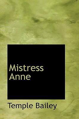 Mistress Anne   2008 9780554398587 Front Cover