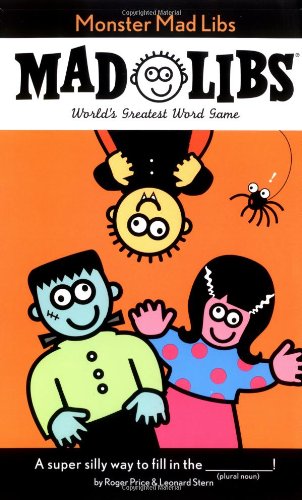 Monster Mad Libs  N/A 9780843100587 Front Cover