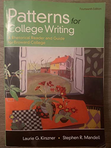 PATTERNS F/COLLEGE WRITING >CUSTOM< ISBN:9781319217587 - TextbookRush