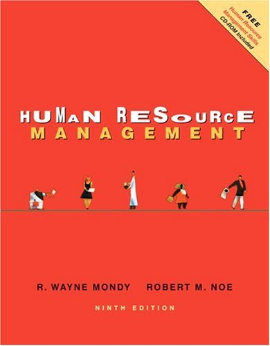 Human Resource Management and Human Resource Mangement Skills  9th 2005 (Revised) 9780131602588 Front Cover