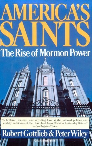 America's Saints Rise of Mormon Power  1986 9780156056588 Front Cover